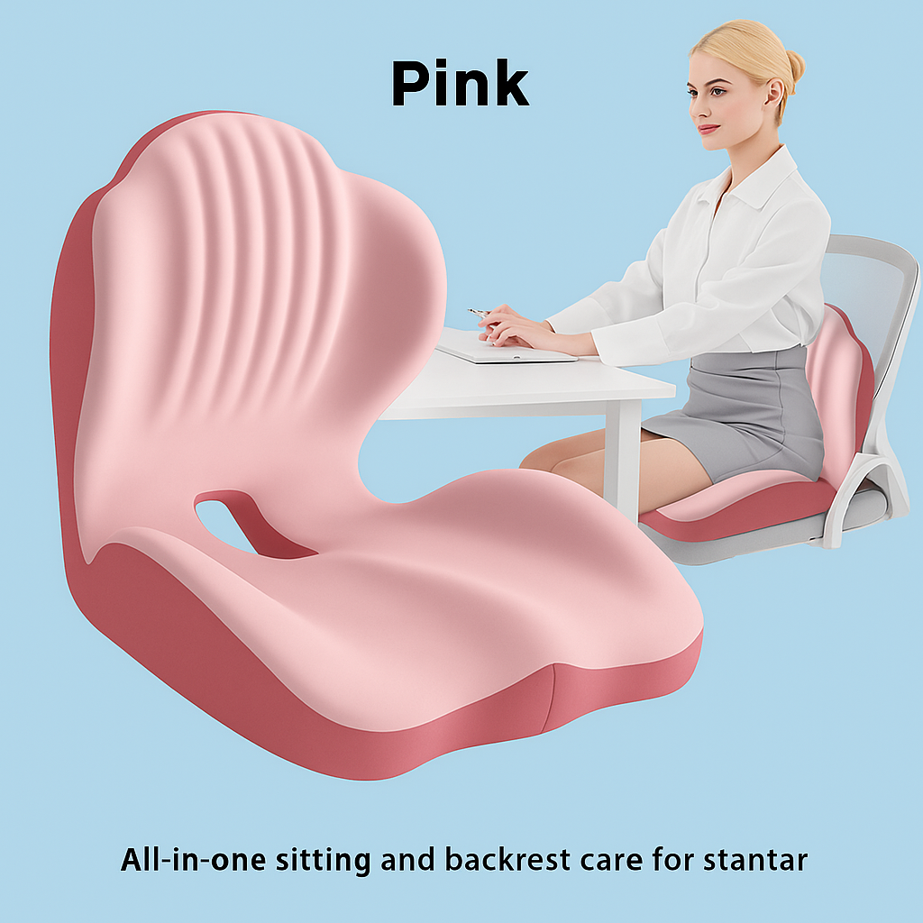 Ergonomic Memory Foam Seat Cushion