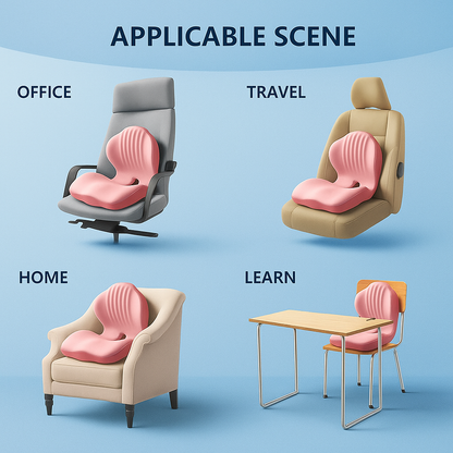 Ergonomic Memory Foam Seat Cushion